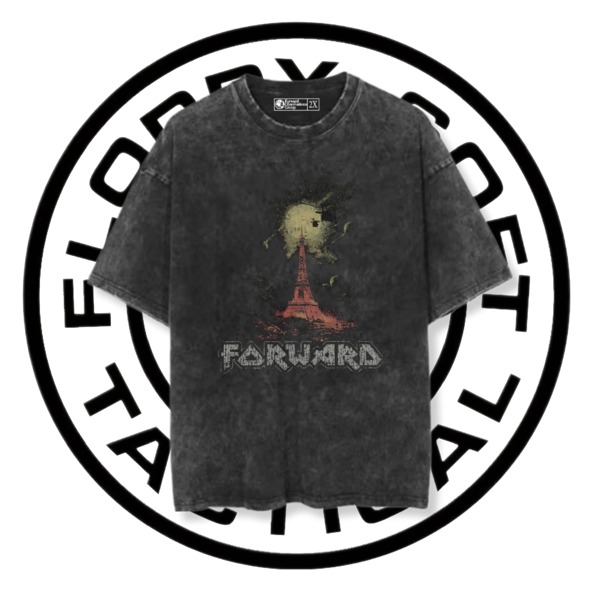 FOG Style Solid T-Shirt Men's L XL XXL
