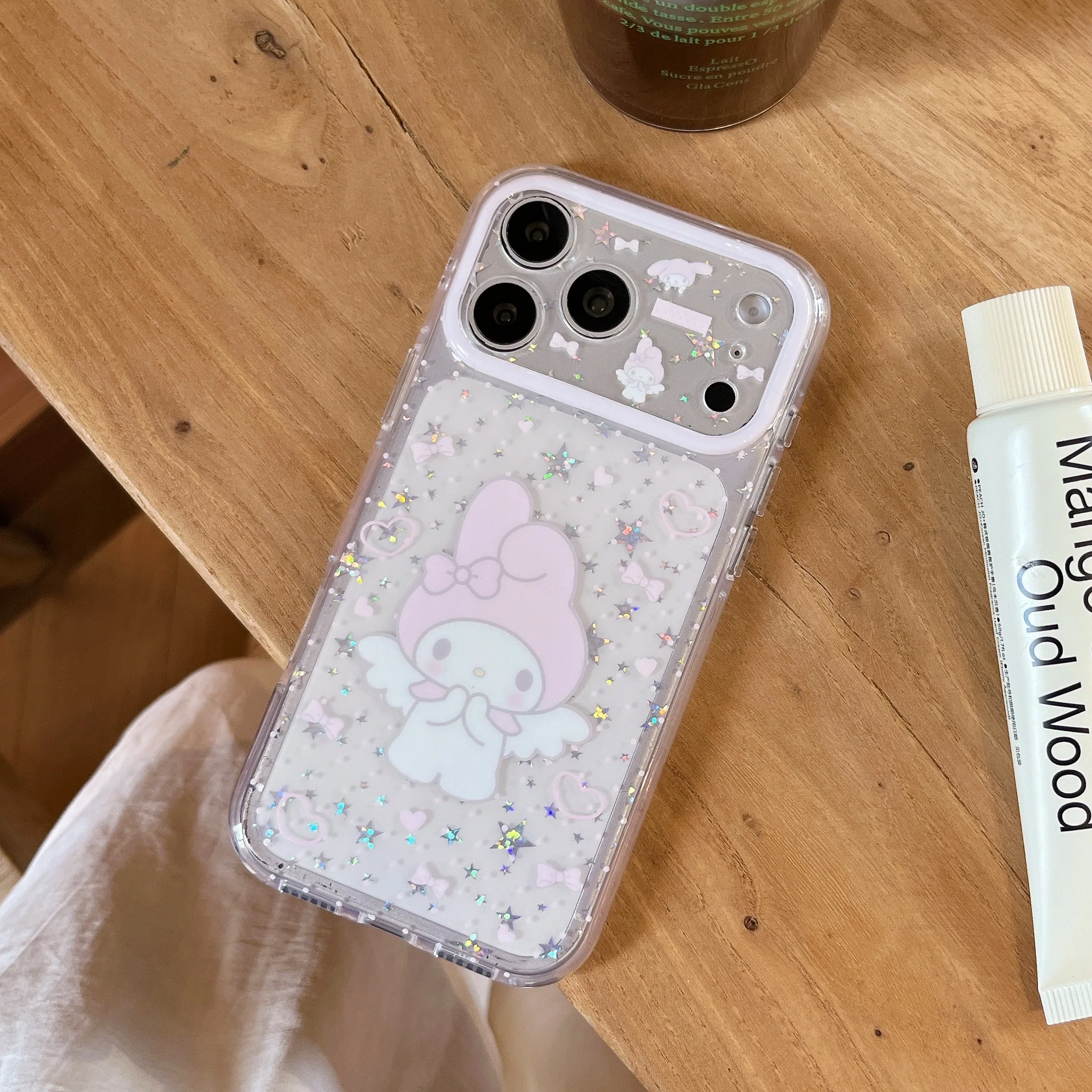 Cute Cartoon Y2K My Melody Mobile Phone Case for IPhone 17 Pro Max 17 Pro 16 Pro Max 17 16 15 Pro Max Phone Case