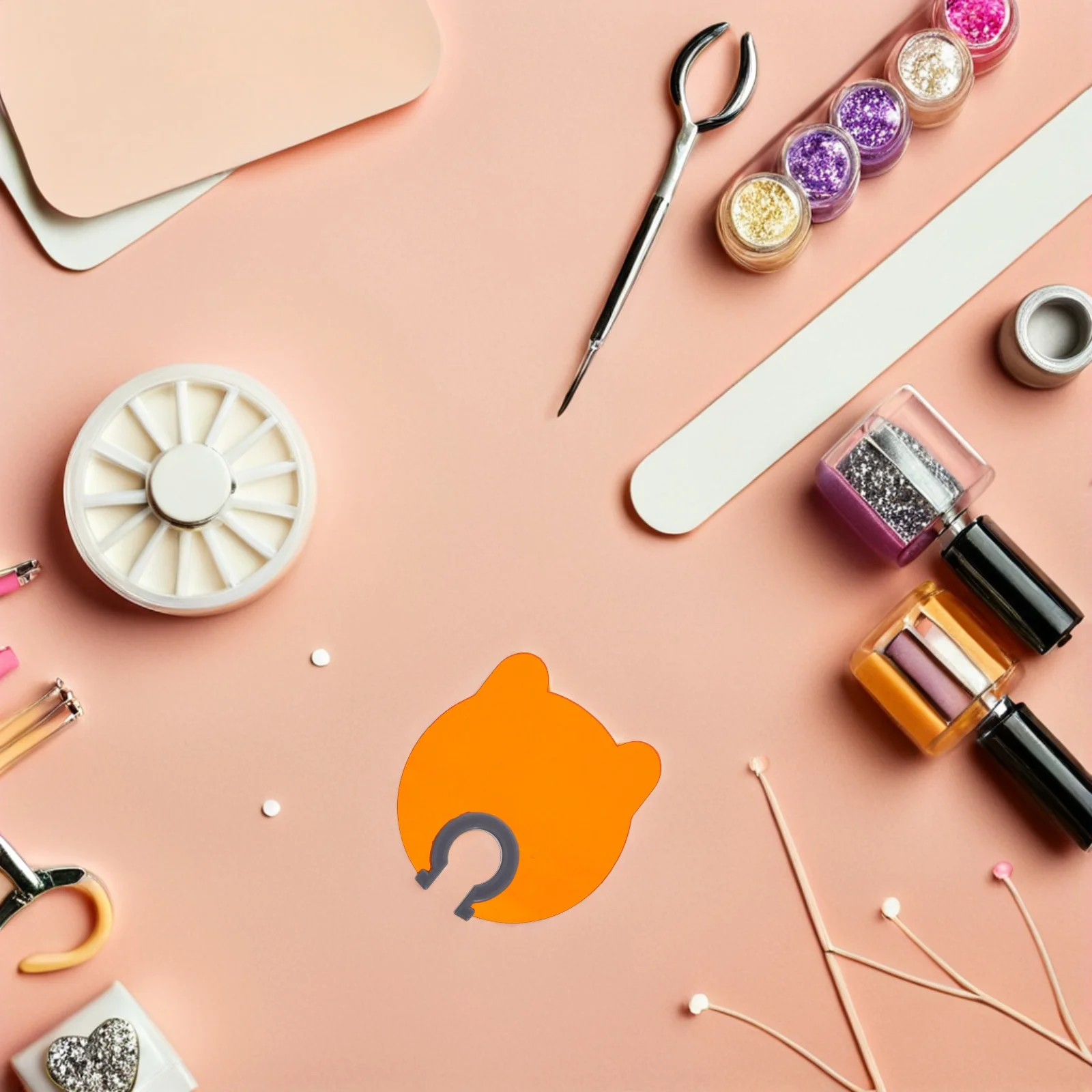 Lámpara de uñas, escudo protector Uv, bloqueo de luz azul, cubierta de plástico en forma de abanico para seguridad ocular, lámpara de uñas Universal de escritorio, 2 uds.