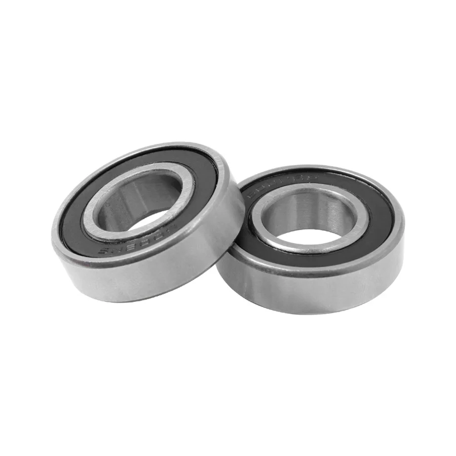 2Pcs Electric Scooter Rear Auxiliary Wheel 6001rs Bearings for Xiaomi M365 PRO PRO2 1S Fast Shipping