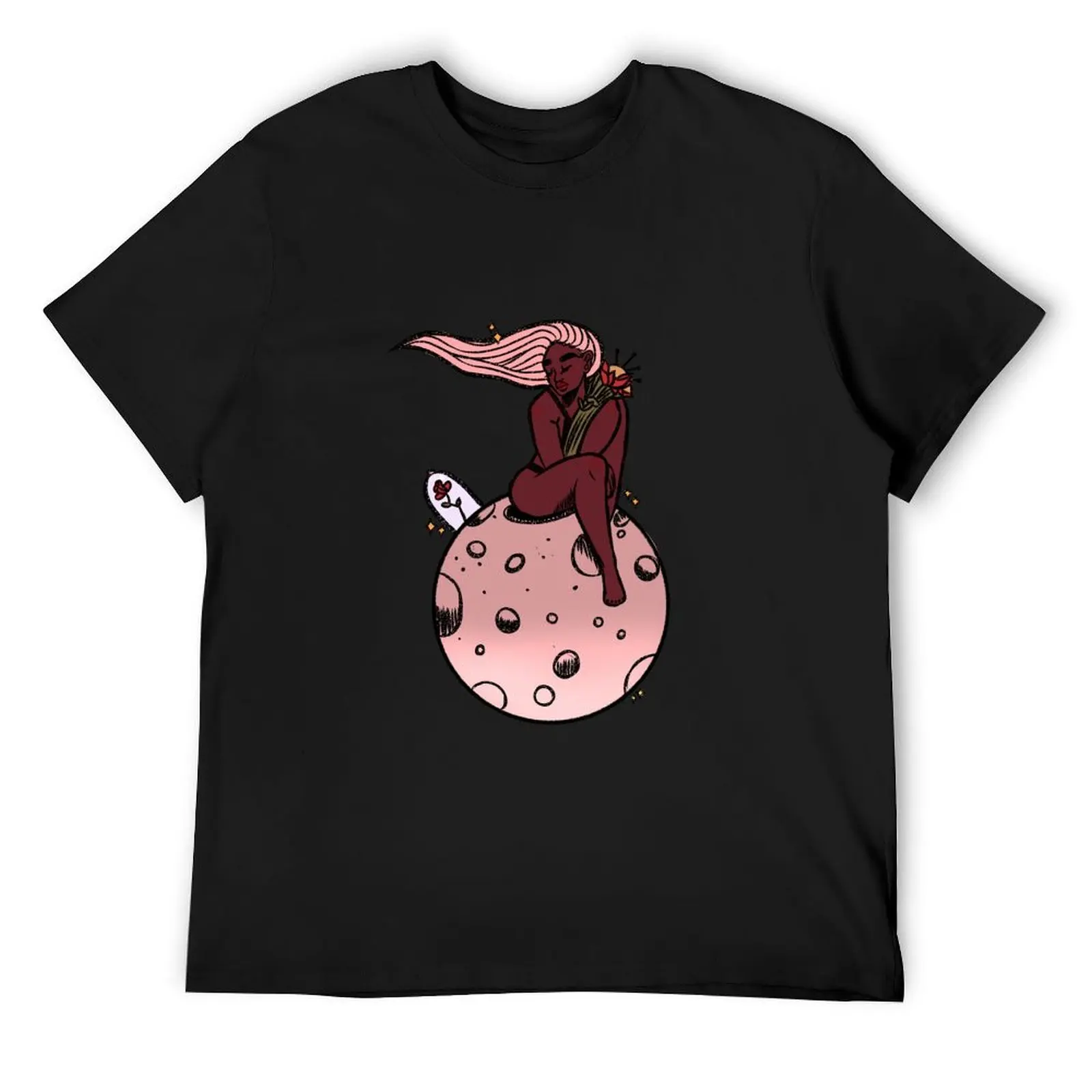 

Girl on B612 (Warm) T-Shirt Aesthetic clothing boys animal print hippie clothes plus sizes men t shirts
