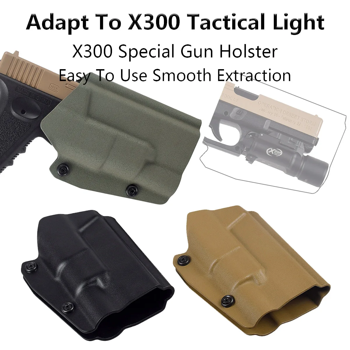 Kydex Tactical X300…