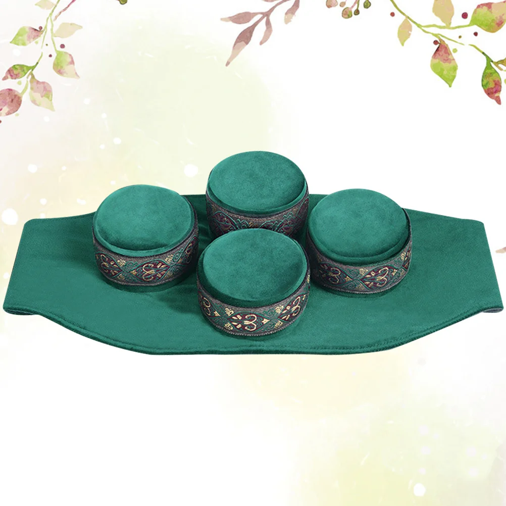 1 مجموعة 1 مجموعة من صندوق الكى الأخضر المحمولة دخاني Moxa الحاويات لتدليك الرقبة خفيفة الوزن دائم مقاومة للحرارة Moxa #2