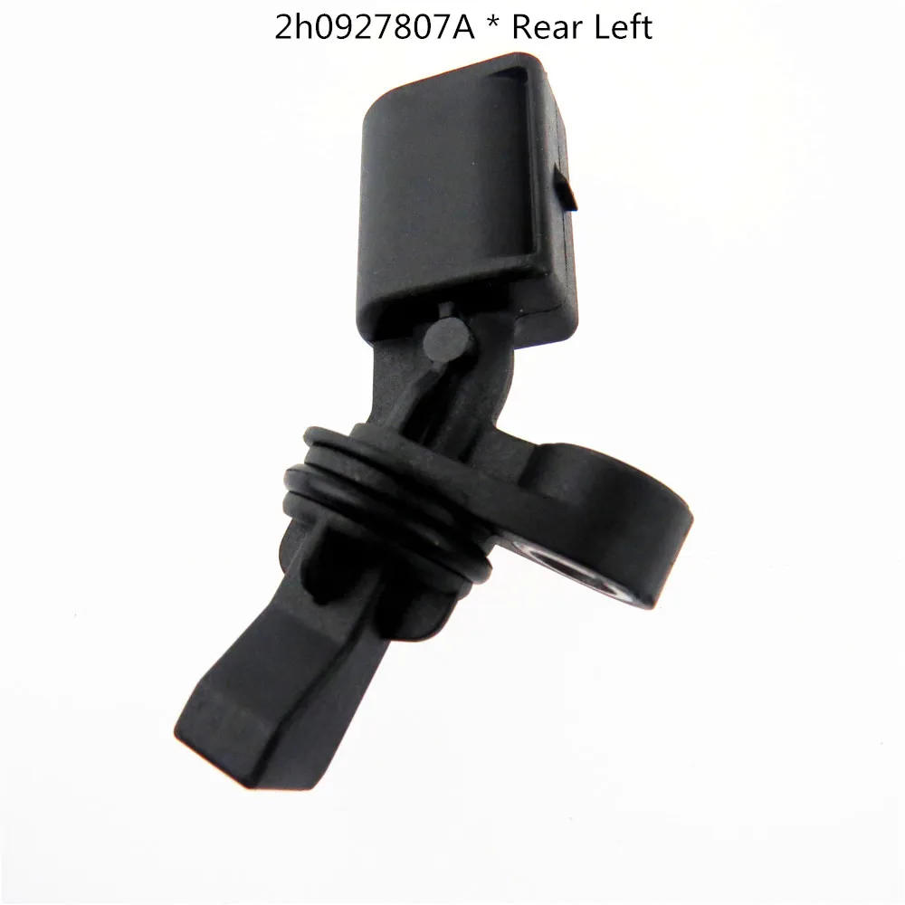 8 Pcs/set Black Rear Left ABS Wheel Speed Sensor for Audi A3 TT VW Passat Amarok 2H0 927 807A 2H0 927 807 A  2H0 927 808A