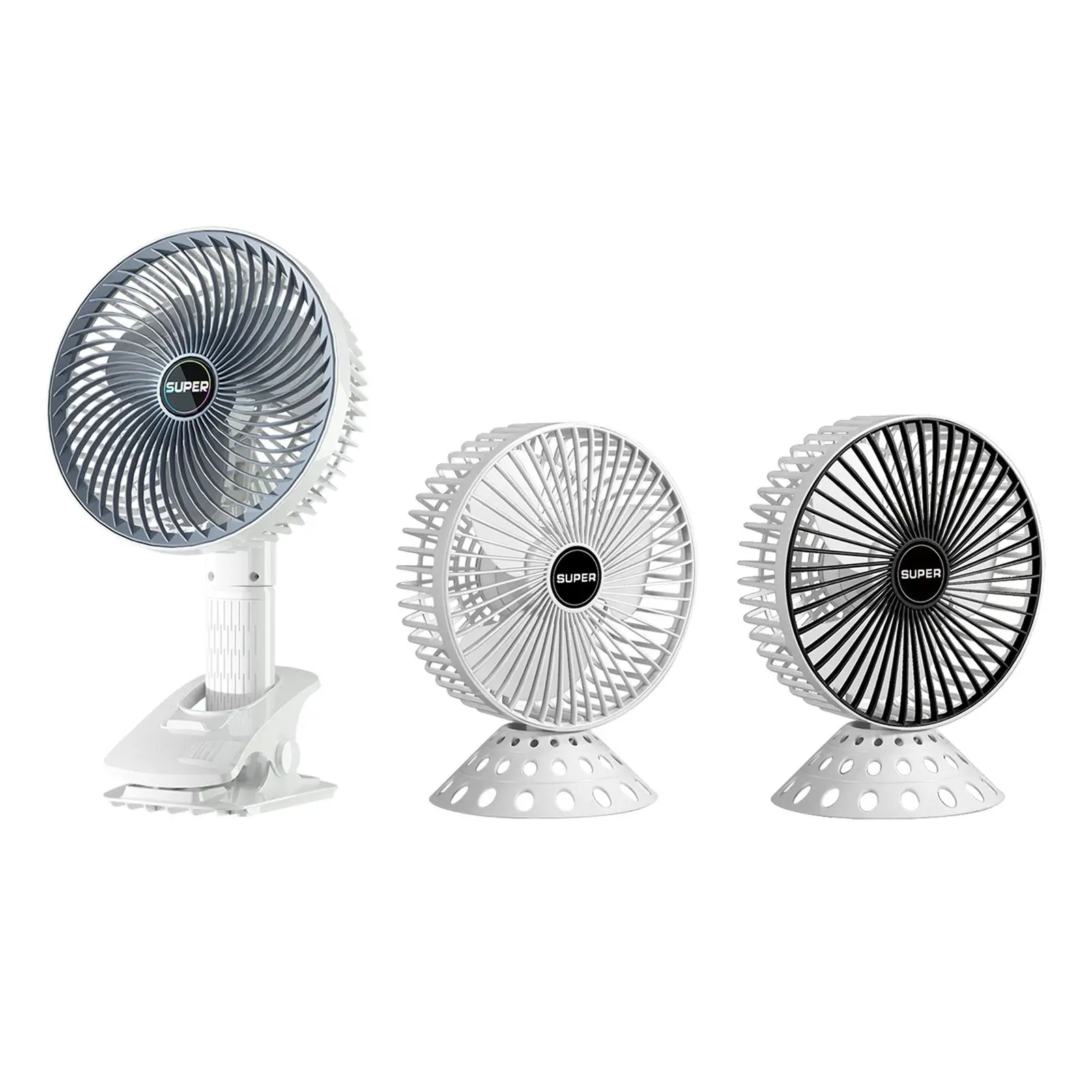 

Multipurpose USB Desk Fan Silent Structure Handheld for Home Office Desktop