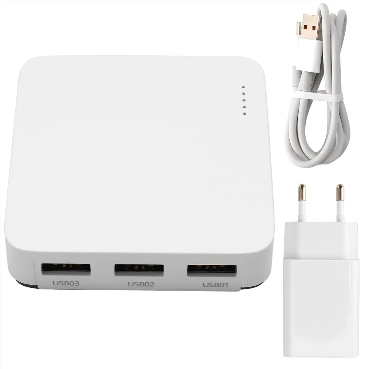 A64I Wired Print Server Connects 3 USB Printers At the Same Time Sharer Standard 100M Network for WIFI/BT4.0 EU PLUG