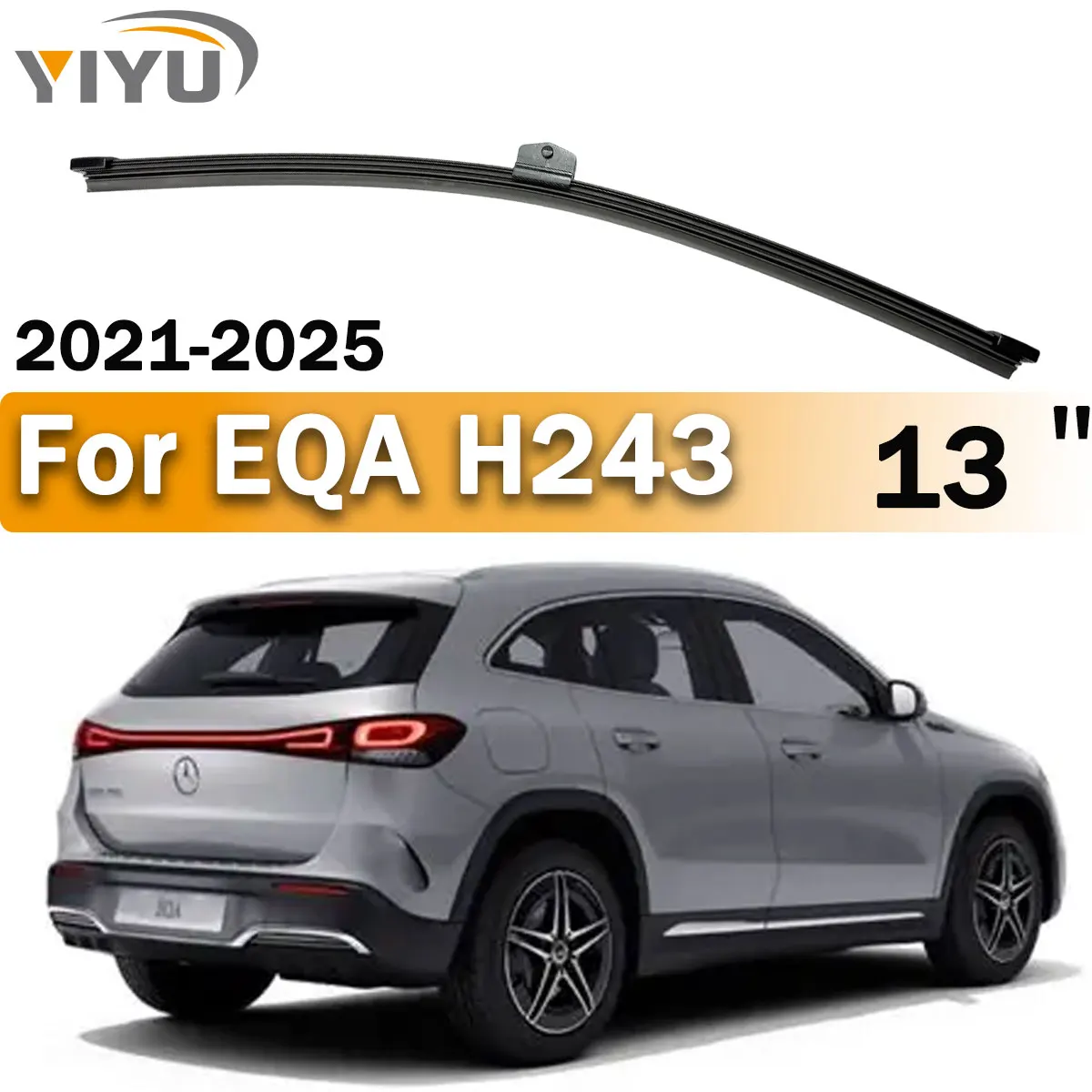 

13" Rear Wiper Blade For Mercedes Benz EQA H243 2021-2025 Windshield Windscreen Rear Wiper Blade Car Accessories