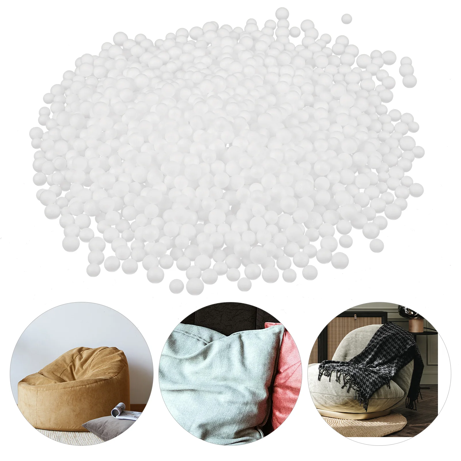 Sofa Filling Particles Bean Bag Stuffing Pillow Filler Booster Kids Couch Slush Foams Dog Bed Child Outdoor Rugs