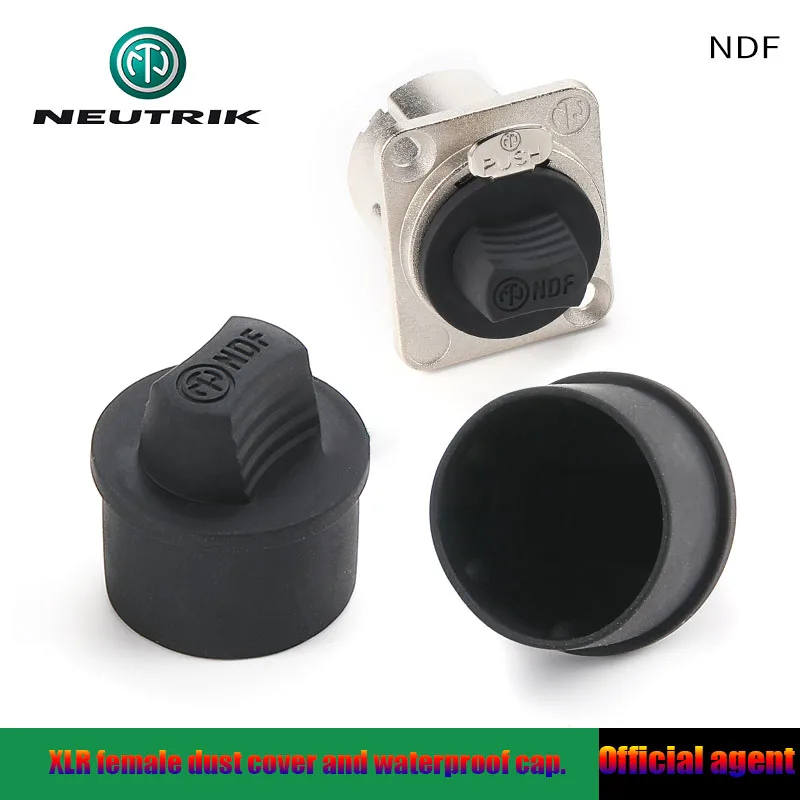 NEUTRIK NDM XLR Male Female Dust Cap Waterproof Cap Canon Soft Dust Cap for DummyPLUG of XLR Female Seat