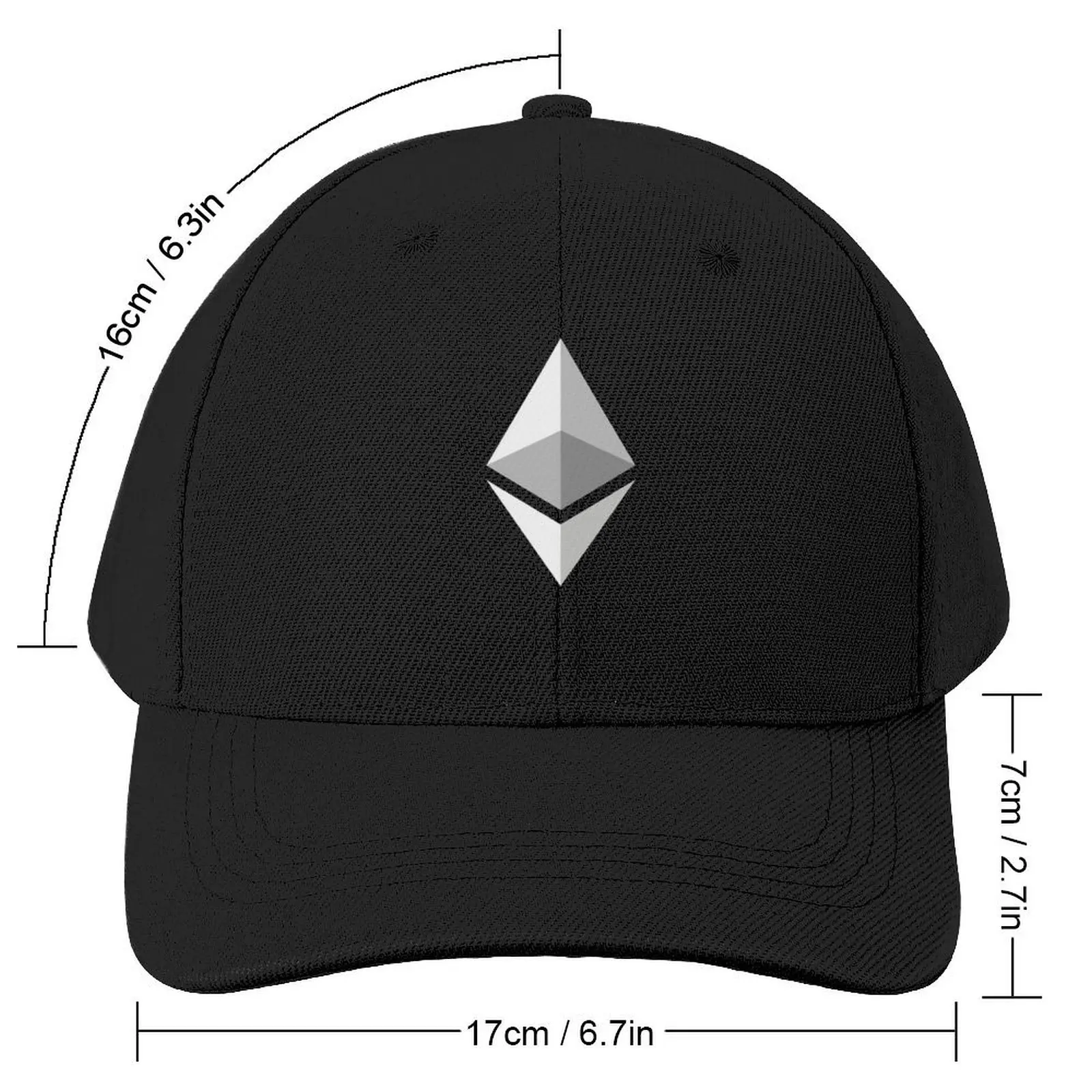 Ethereum cryptocurrency - Ethereum ETH Baseball Cap Gentleman Hat western Hat |-F-| custom Hat For Man Women's