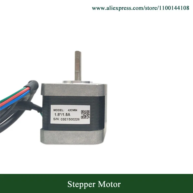 

Leadshine NEMA17 2-фазный шаговый двигатель 42CM04 0,4 Нм, 4 провода