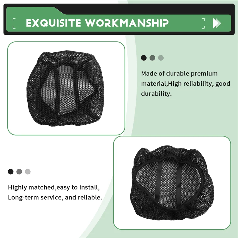 Coprisedile per cuscino protettivo per moto Coprisedile in rete 3D per coprisedile in tessuto CFMOTO 700MT