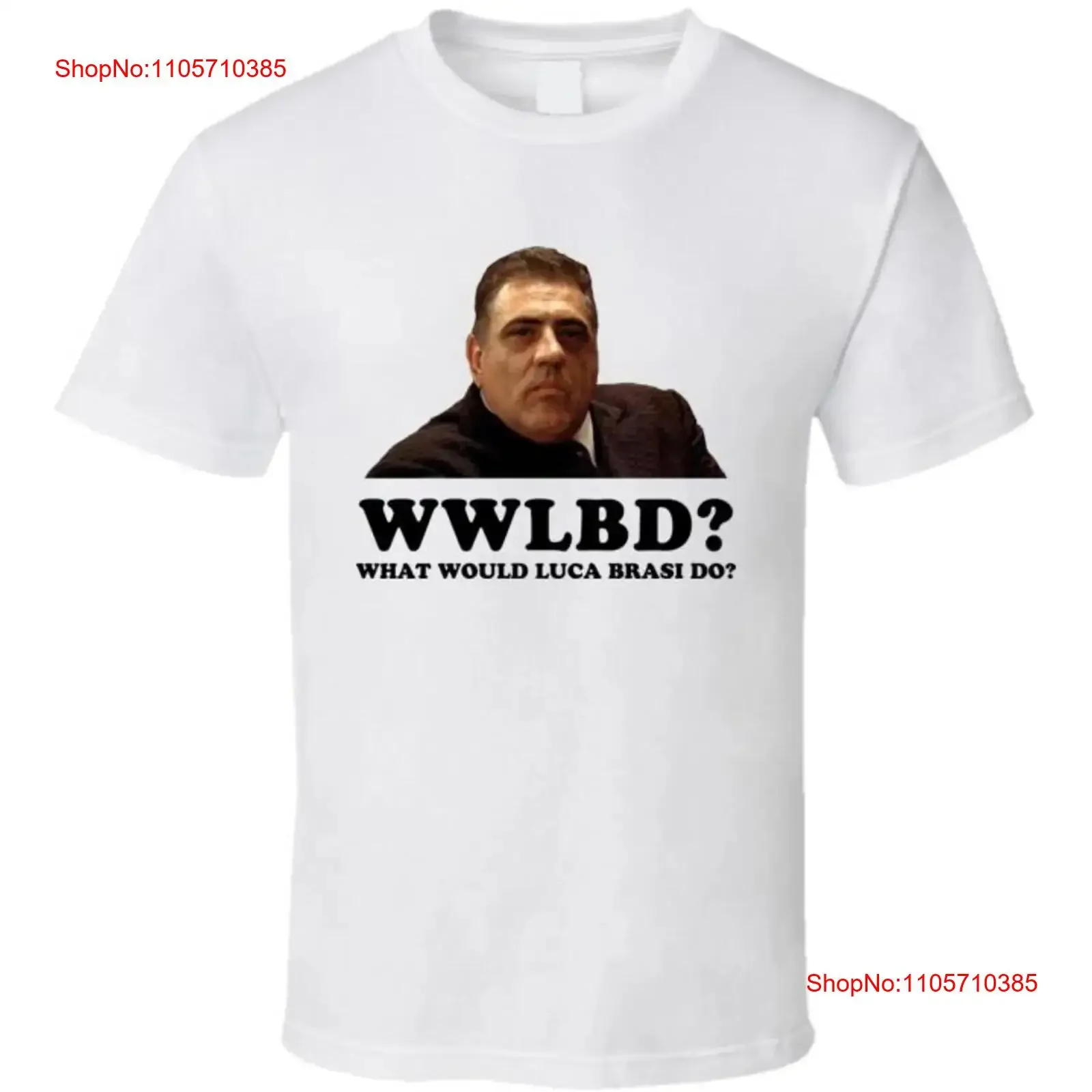 Luca Brasi Godfather Movie Mafia WWJD T Shirt vintage Washed Casual Versatile fashion streetwear Top For Everyday Wear