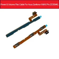 Power & Volume Button Flex Cable For ASUS Zenfone 4 MAX Pro ZC554KL Power Volume ON OFF Switch Side Key Flex Ribbon Repair Parts