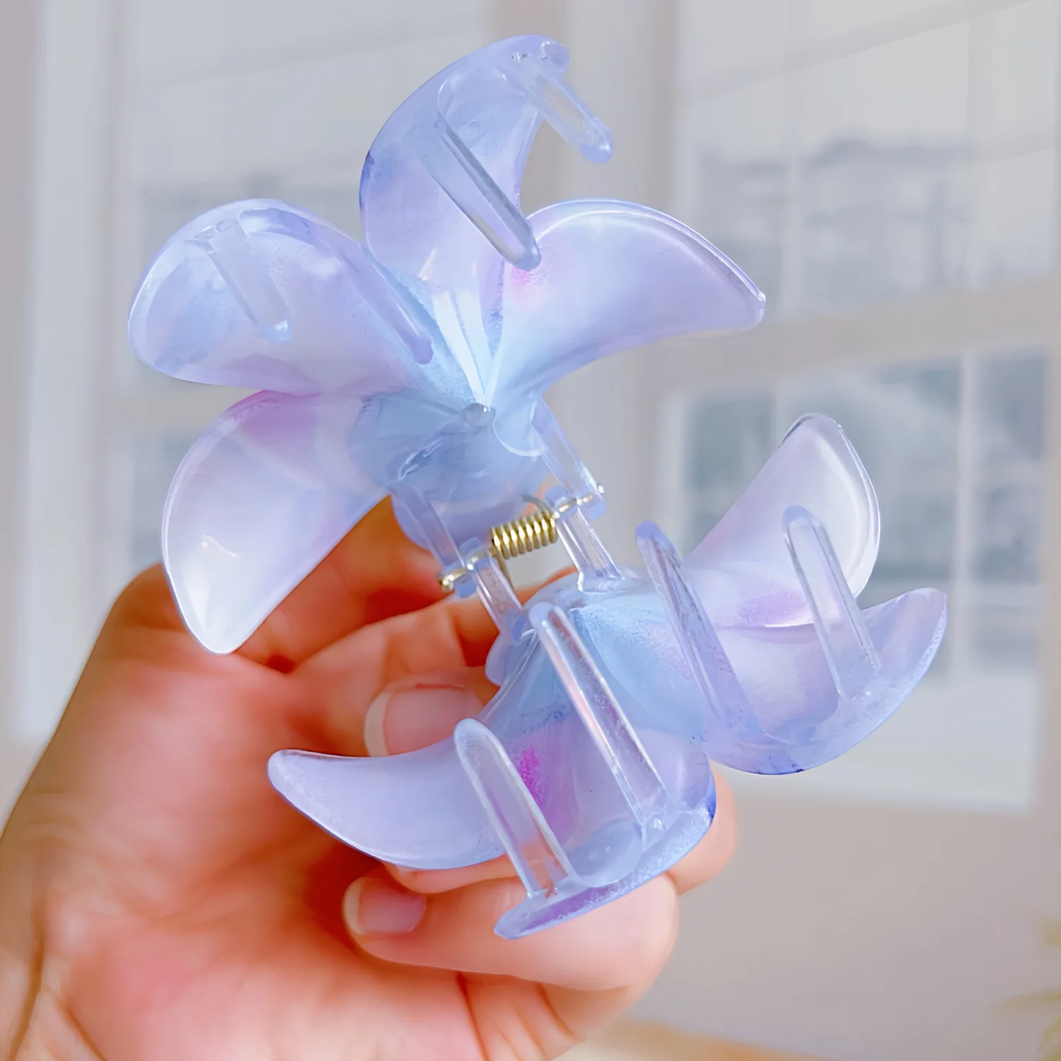 Kawaii Disney Stitch аниме для девочек акриловая заколка для волос сшитая заколка для волос аксессуар для волос в виде акулы зажим для волос на день рождения, Рождество Gif