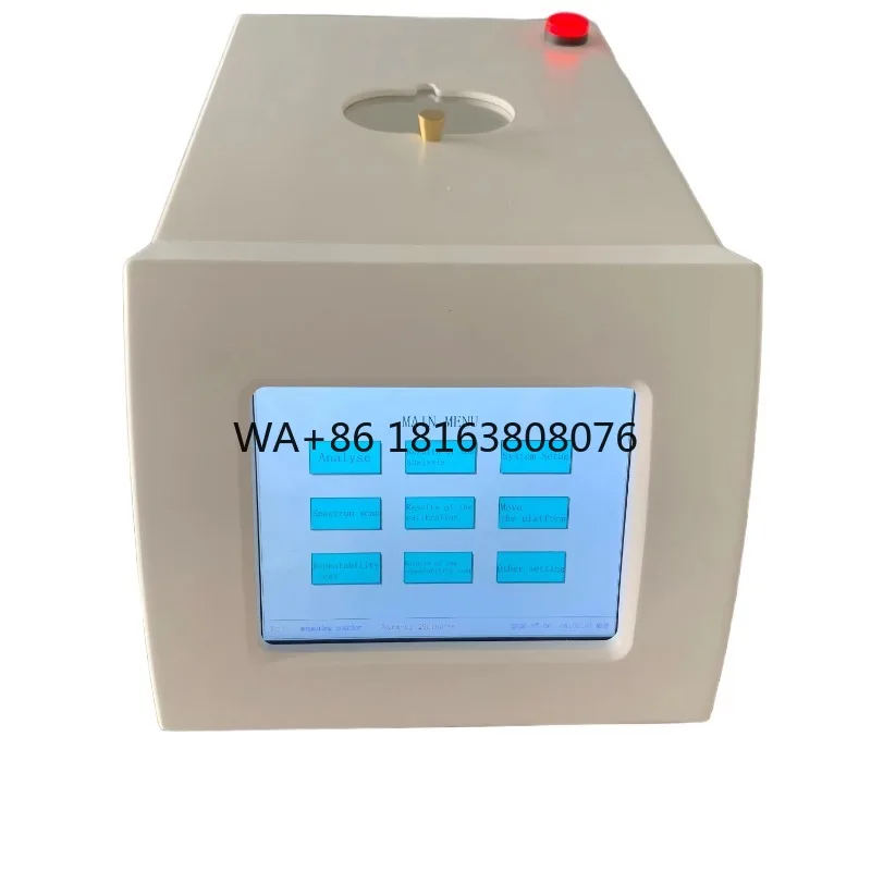 LCD display X-ray  Sulfur Analyzer ASTM D4294 Petroleum Sulfur Element Tester