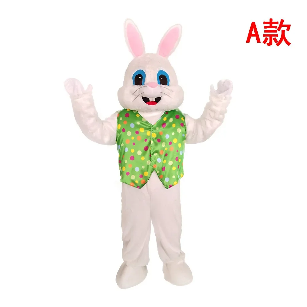 

easter bunny cosplay costume outfit plush easter rabbit mascot suit for adults to wear