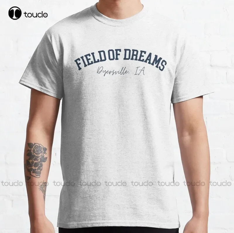 Новая классическая футболка Field Of Dreams 2, забавные рубашки, хлопковая футболка унисекс, футболки унисекс для взрослых и подростков с цифровой печатью