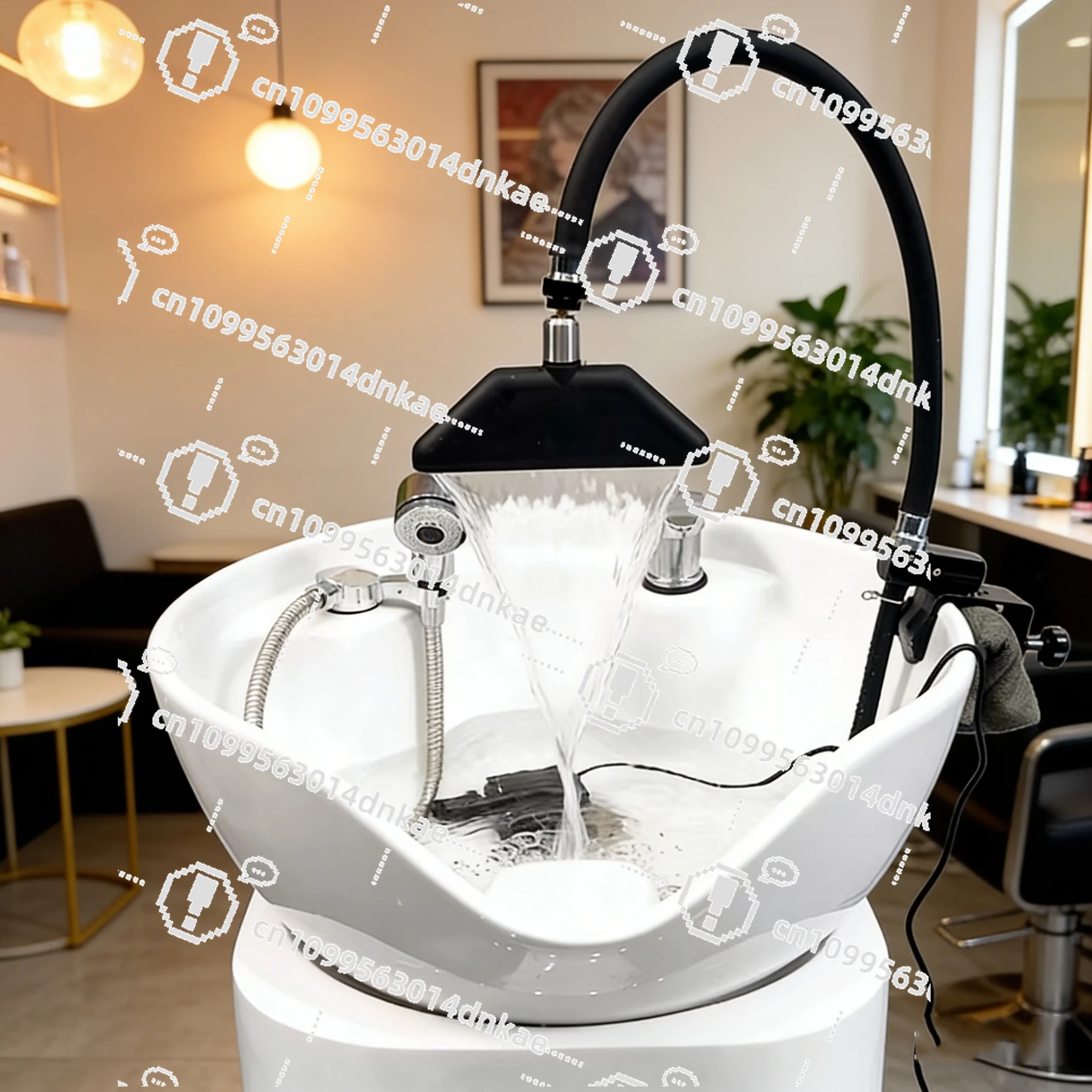 Carbonated Spring Head Treatment Instrument, Waterfall Faucet Shower, Traditional Chinese Medicine Water Circulation Constant