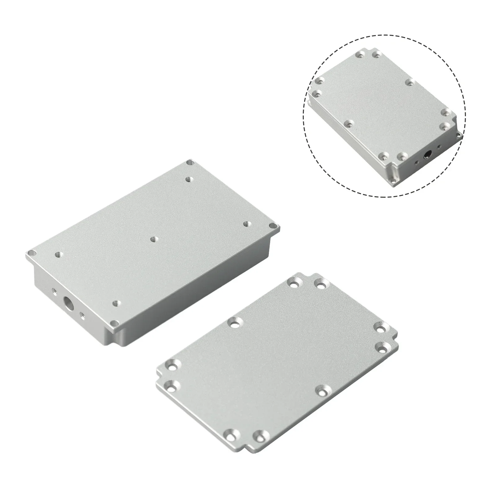 ALF Protection Box RF Aluminum Box RF Protection Box RF Shielding Box SMA-KFD46 Signal Heat Dissipation ALF Protection Box