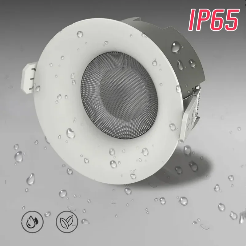 

IP65 waterproof COB spotlights Recessed Anti-glare downlights 7W 15W 24W 36W Gao Luming AC85-265V Bathroom, kitchen, balcony