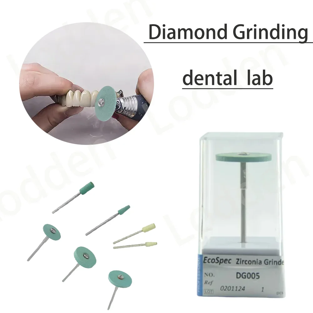 Dental Grinding Polishing Burs Ceramic  Diamond Stones Polisher Zirconia Grinding Cutter Diamond Dental Lab Drills Rotary Tools