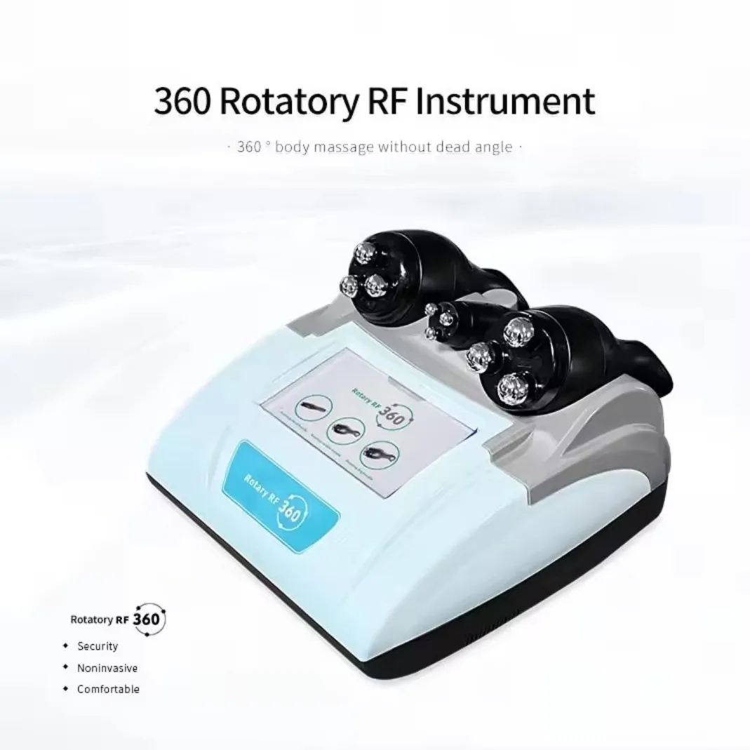 360 Degree Rolling Rotate RF Body Massage Slimming Machine for Cellulite Removal