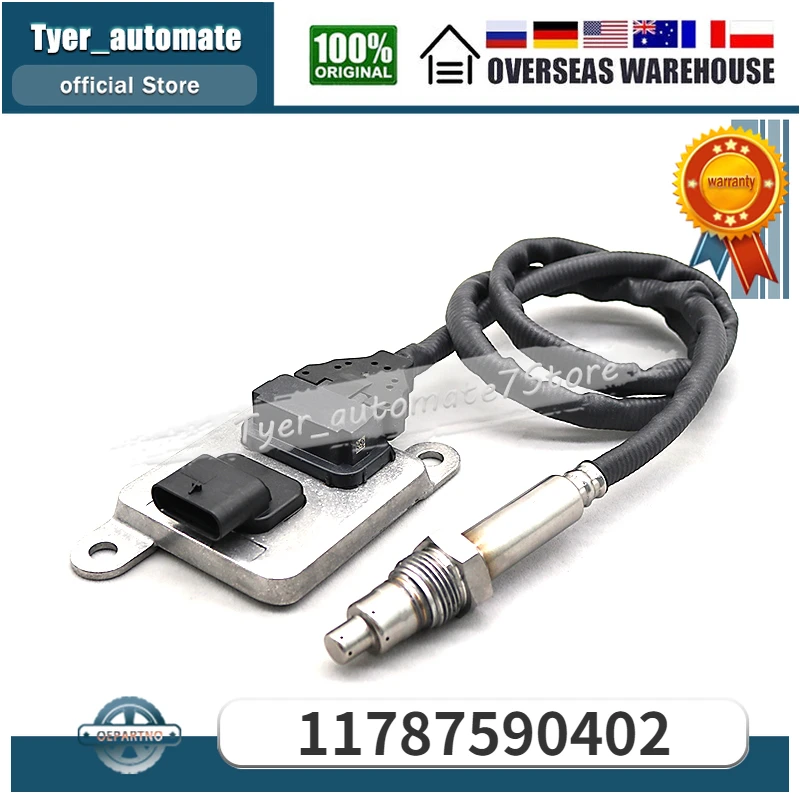 For BMW 5er 523i 528i 530i F10 F11 Nitrogen Oxide Sensor NOX Sensor 11787590402 5WK9 6650B