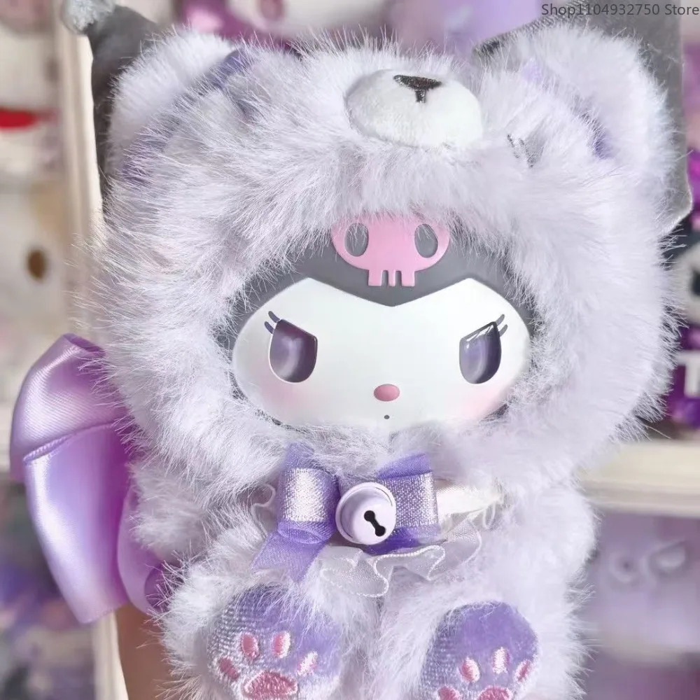 Miniso سانريو الأسرة جزيرة الثعلب سلسلة الفينيل أفخم العصرية قلادة صندوق أعمى كيتي القط كورومي ميلودي كورومي دمية هدية الكريسماس #1