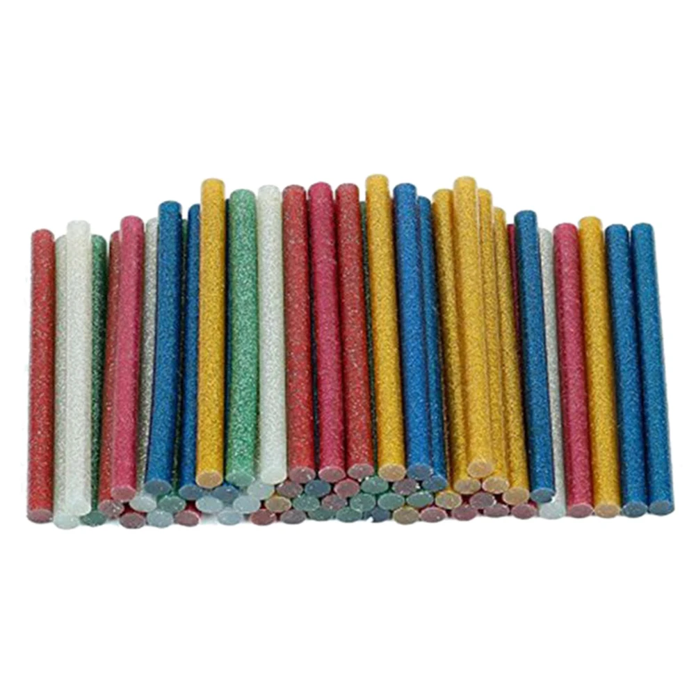 

50pcs Adhesive HotFor Electric Tool Craft Office DIY Practical Mini Portable Glue Sticks Glitter Heating Art