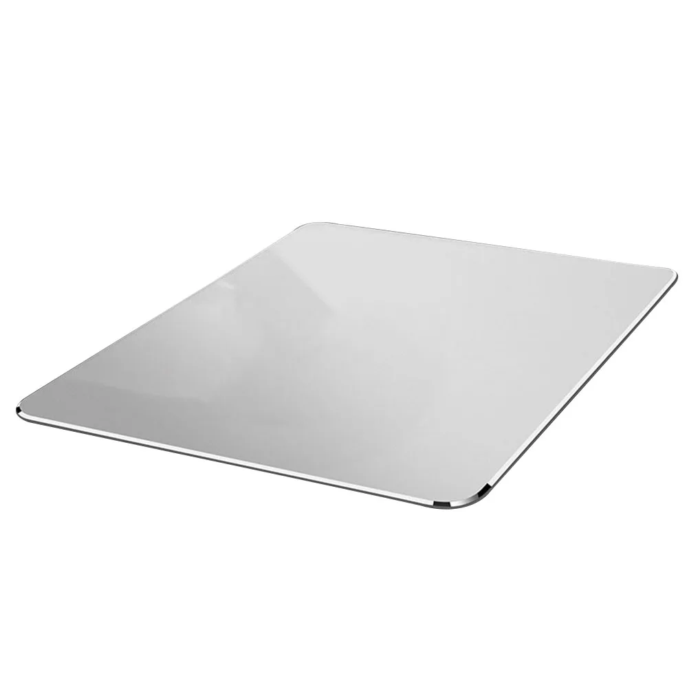 

20 X17X0.25CM Metal Mouse Pad Home Office Aluminum Alloy Mat Computer Scratch-resistant Double Side