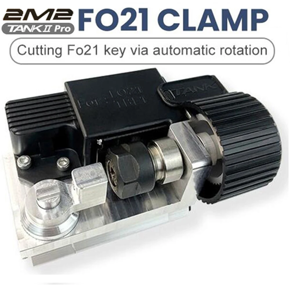 

2M2 Tank Key Cutting Machine Fixture FO21 Rotary Clamp for Ford-for Mondeo-for jaguar auto key cutting machine