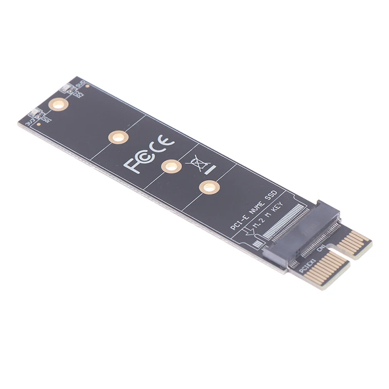 PCIE to M2 Adapter NVMe SSD M2 PCIE X1 Raiser PCI-E PCI Express M Key Connector Supports 2230 2242 2260 2280 M.2 SSD Full Speed
