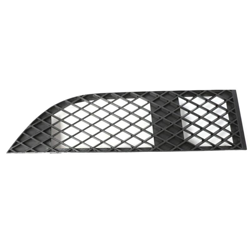 2 PCS 51117135564 51117135563 Bumper Grille Mesh Cover Lower Mesh Grille Black ABS Automotive For BMW E65 E66 7 Series 2005-2008