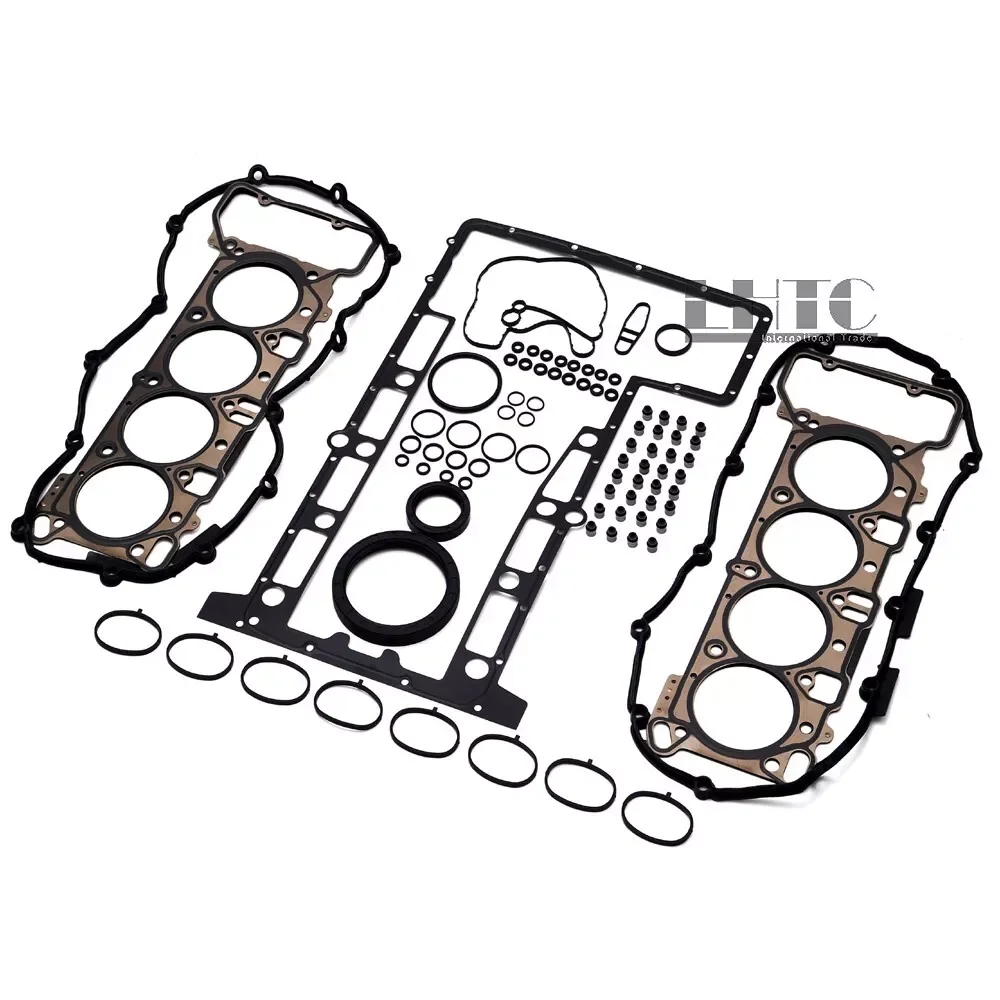 High Quality Engine Overhaul Rebuild Gaskets Seals Set 11127841560 For BMW M3 E90 E92 E93 S65B40 4.0 V8 11217838071 11217838072