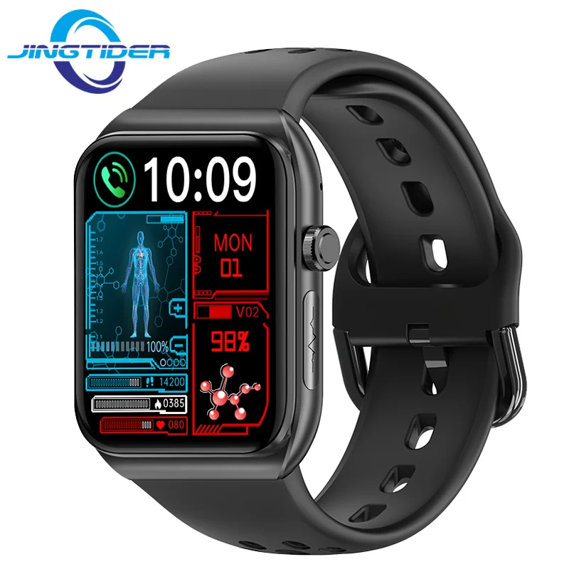 

BK01 1,81 "HD-дисплей Bluetooth-вызовы AI Voice Смарт-часы Монитор давления кислорода в крови Смарт-часы Мужчины Женщины Фитнес-трекер