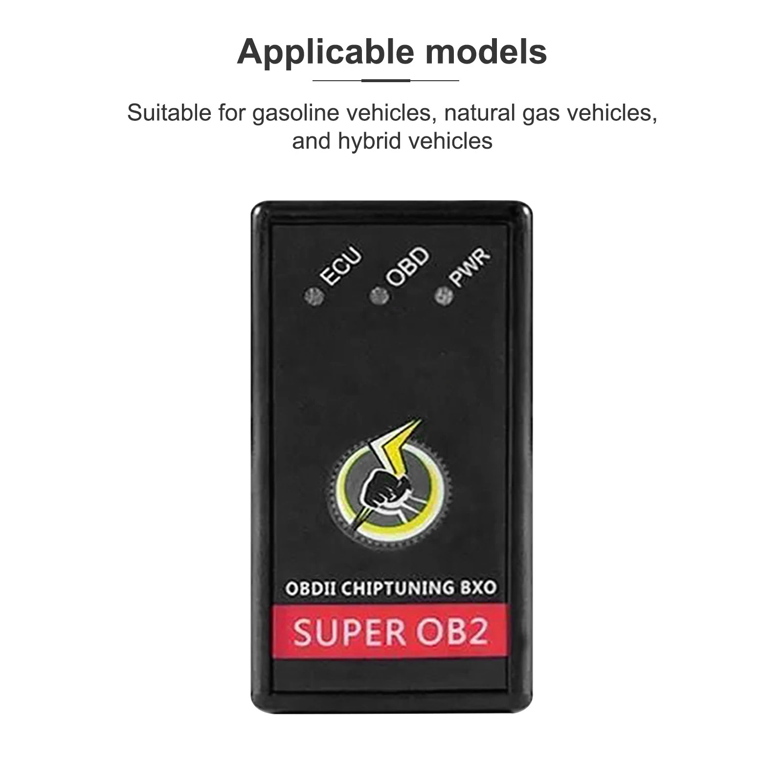 Portable Full Chips Eco Nitro OBD2 Chip Tuning Box EcoOBD2 Save Fuel NitroOBD2 More Power Super OBD2 Reset Button