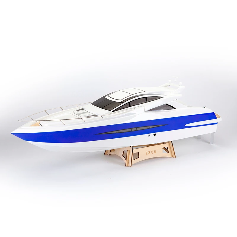 

TFL Fiberglass Remote Control Boat Model Luxury Yacht O-boat Oil Tanker Princess 1305 Model Toy Gift Collection