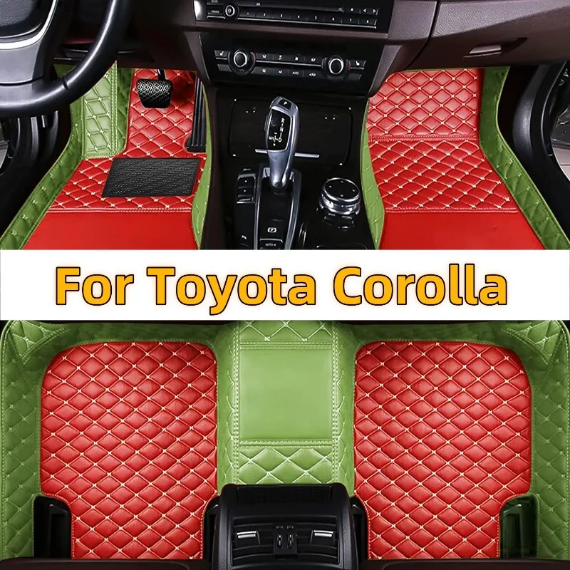 

For Toyota Corolla X 10th E140 E150 2013 2012 2011 2010 2009 2008 2007 Car Floor Mats Accessories Carpets Waterproof Auto Parts