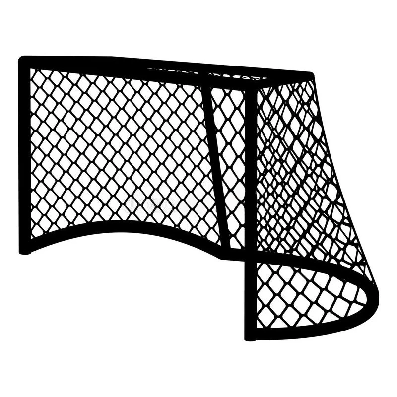 

Portable foldable small ice hockey net field hockey goal net for sports training equipment