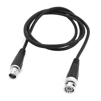 1M BNC Male to Female Plug CCTV Extension Coaxial Line Cable  Male to Male Security Monitoring 0.5m 2m 3m 5m 3.3ft Long Black