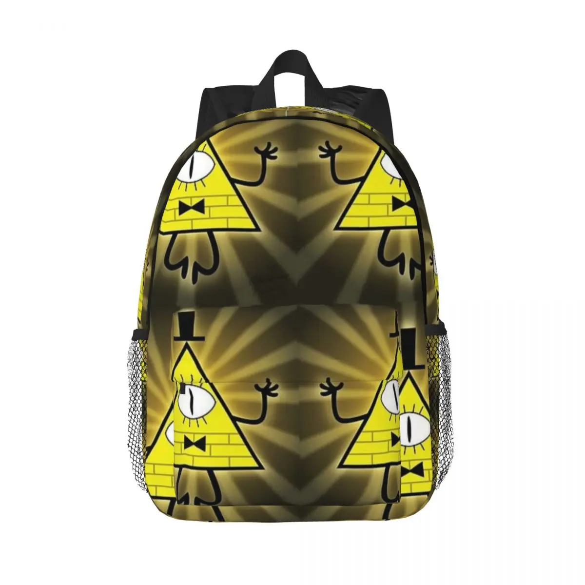 Bill Cipher (gravity Falls) Printed Lightweight Casual Schoolbag For School, Outdoor, Shopping, Office 15inch