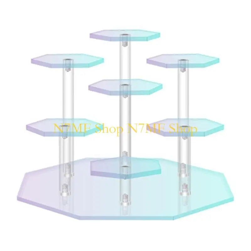 

N7MF Sturdy and Durable Acrylic Display Stand Holder for Exhibiting Figures Jewelry