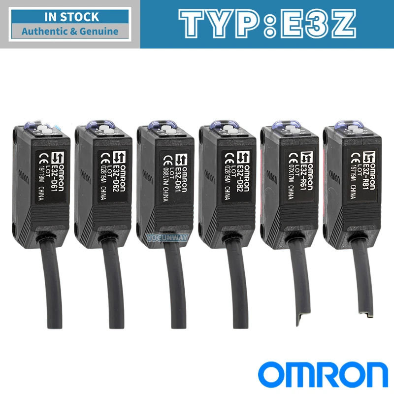 

New Authentic Original Japan OMRON Photoelectric Sensor Switch E3Z-D61-D62-T61-R61-D81-D82-L81-LS81-R81-T62-B61-L61-LL61-LS63