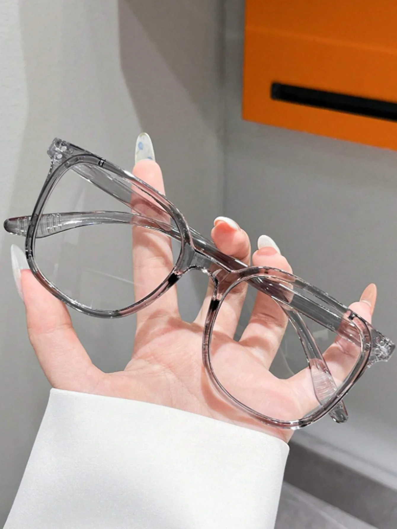 1 Stück/3 Stück/4 Stück/5 Stück/6 Stück europäische und amerikanische klassische beliebte Brillen-Set mit quadratischem Rahmen, Herren- und Damenmode-Brille – Detail 20