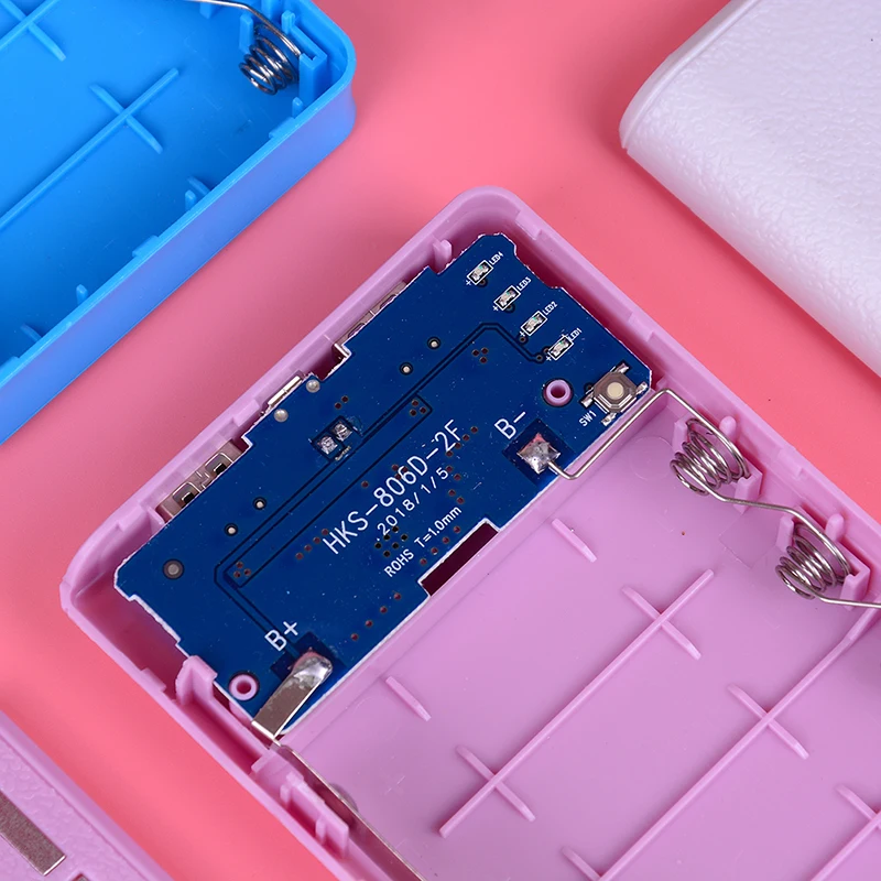 20000mAh dual usb power bank case kit 6X 18650 battery charger diy box for phone view 6
