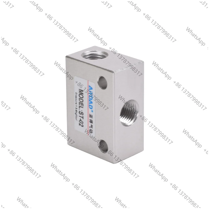 Pneumatic Shuttle Valve ST-01 02 03 04 Pneumatic Logic Valve 1/8