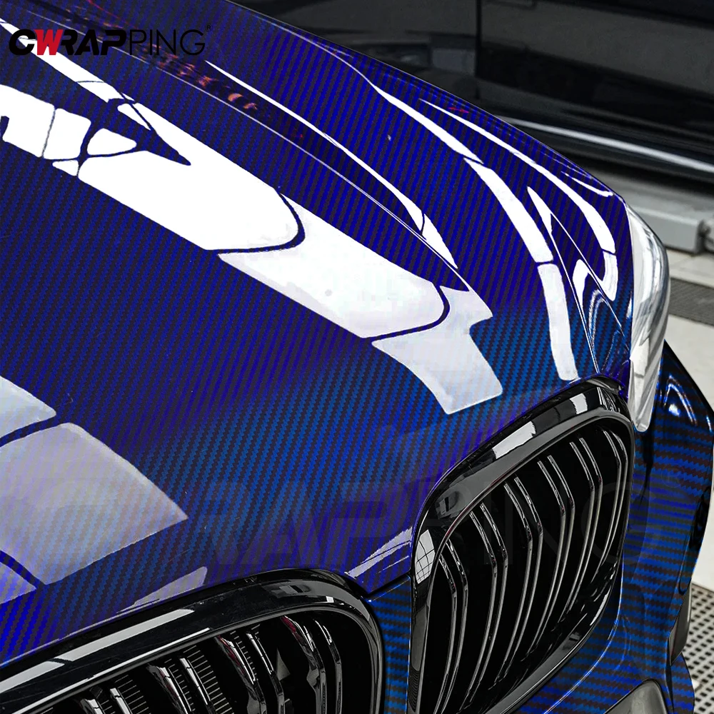 Motorräder Hohe Regenbogen Blau Körper Aufkleber Filme Auto Selbstklebende Aufkleber Motorrad Kleber Außen Motorräder Zubehör