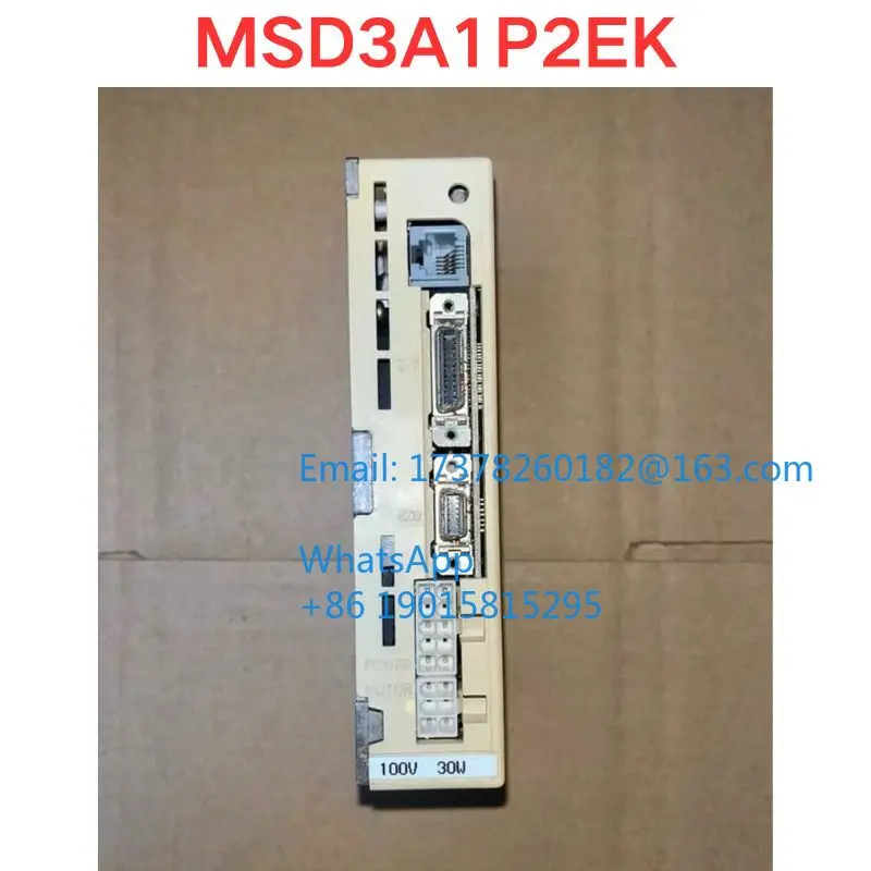 Verificação da função do servo driver MSD3A1P2EK usado OK