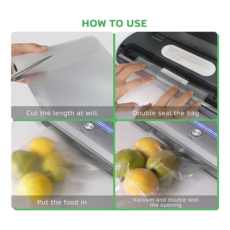 

A45I Вакуумный мешок Вакуумные пленочные вакуумные пакеты Пищевые вакуумные пленочные рулоны - Бесплатные вакуумные пакеты для Sous Vide